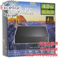 [bn:6] SEAGATE　外付けハードディスク　SGD-MY040UBK　ブラック　4TB