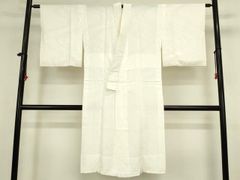 平和屋着物■長襦袢　無双仕立て　流水地紋　青海波　洗える着物　DABK6984ya