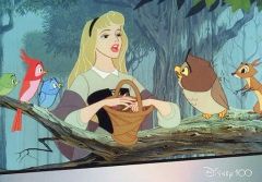 【中古】キャラカード 眠れる森の美女 「Disney100 トレーディングコレクション」