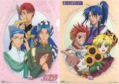 【中古】クリアファイル ネオロマンスフェスタ2 クリアファイル「アンジェリーク＆遙かなる時空の中で」
