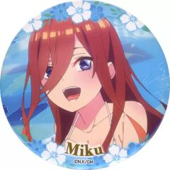 【中古】バッジ・ピンズ 中野三玖/水着・口開け 缶バッジ 「映画 五等分の花嫁 あたりつきラッキー缶バッジBOX vol.2」