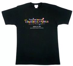 【中古】Tシャツ(キャラクター) アイドルマスター シンデレラガールズ 公式Tシャツ ブラック Lサイズ 「THE IDOL M＠STER CINDERELLA GIRLS 2ndLIVE PARTY M＠GIC!!」