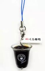 【中古】ストラップ(キャラクター) プレミアアイス珈琲 ｢無添くら寿司 サイドメニューストラップ 第3弾｣ ビッくらポン!!景品