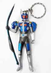 【中古】キーホルダー・マスコット(キャラクター) 仮面ライダー電王 ロッドフォーム(メタリックカラー) ビックフィギュアキーホルダー 「仮面ライダー電王」