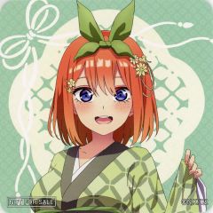 【中古】マグカップ・湯のみ 中野四葉 コースター 「五等分の花嫁∬×映画村 リアルシスターズウォー・again」 コラボメニュー注文特典