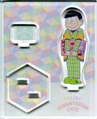 【中古】アクリルスタンド・アクリルパネル チョロ松(パジャマ) 「おそ松さんカフェ2017 アクリルスタンド」