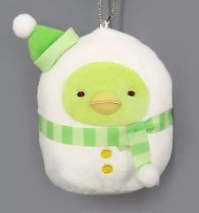 【中古】雑貨 ぺんぎん? ボールチェーン付き雪だるまぬいぐるみ 「すみっコぐらし」