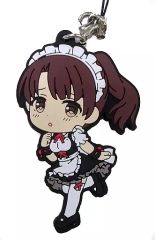 중고 ストラップ キャラクター 加藤恵 メイド ラバーストラップ きゅんキャラいらすとれーしょんず " 이치방쿠지 冴えない彼女の育てかた♭ 第二弾」 D賞