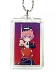 【中古】キーホルダー・マスコット(キャラクター) 秋田藤四郎 「刀剣乱舞-ONLINE-×京都国立博物館 特別展 京のかたな 匠のわざと雅のこころ 描き下ろしトレーディングキーホルダーB」