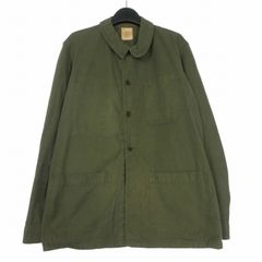 ヴィンテージ VINTAGE EURO ユーロミリタリー ワークジャケット カバーオール ブルゾン 長袖 カーキ 緑