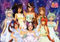 【中古】クリアファイル 集合 オリジナルA4クリアファイル 「ウマ娘 プリティーダービー キャラポップストア」 物販購入特典