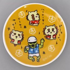【中古】皿・ボウル シーサー＆鎧さん(ピ～ゥ～イッ) 豆皿 「ちいかわ なんか小さくてかわいいやつ シーサー祭り!!! POP UP STORE＠沖縄」
