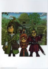 【中古】ランチョンマット ドラゴンクエストVII パッケージイラスト プラスチック製ランチョンマット 「ドラゴンクエスト 誕生35周年記念 ふくびき所スペシャル ～思い出いっぱい!ゆめいっぱい!!編～」 H賞
