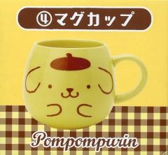 【中古】マグカップ・湯のみ 4.ポムポムプリン マグカップ 「サンリオ当りくじ ポムポムプリン当りくじ」