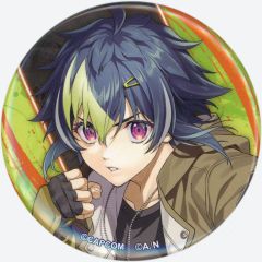 【中古】バッジ・ビンズ 伊波ライ 缶バッジ 「カプくじ ストリートファイター6×にじさんじ コラボくじ 第2弾」 E-4賞