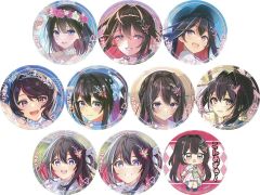 【中古】バッジ・ピンズ 全10種セット 「バーチャルYouTuber ホロライブ AZKi -Art Selection- オンリー缶バッジ」