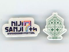 【中古】バッジ・ピンズ グリーン クラスロゴピンズ 「バーチャルYouTuber にじさんじ にじさんじフェス 2025」 入場特典特典