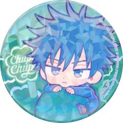 【中古】バッジ・ピンズ 伏黒恵 「TVアニメ 呪術廻戦×チュッパチャプス POP UP SHOP in HMV ホログラム缶バッジ」