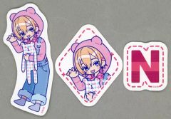 【中古】シール・ステッカー 成瀬鳴 ステッカーセット 「バーチャルYouTuber にじさんじ×CRAFTHOLIC」