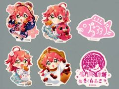 【中古】シール・ステッカー さくらみこ ステッカーセット(6種セット) 「バーチャルYouTuber ホロライブ さくらみこ×鳴門鯛焼本舗 第3弾」