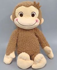 【中古】ぬいぐるみ ジョージ 赤いほっぺ スーパーラージぬいぐるみ 「おさるのジョージ」