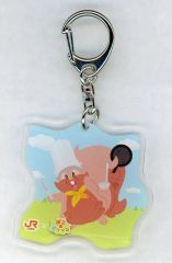 【中古】キーホルダー ヨクバリス(コック) つながるアクリルキーホルダー 「JR東海 推し旅×ぽこ あ ポケモン ～東海道新幹線に乗って『ぽこ あ ポケモン』の世界を楽しもう!～」 アンケート＆乗車証明書提示特典 第3弾