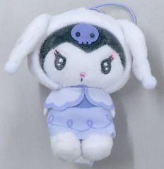 【中古】ぬいぐるみマスコット・ぬいぐるみバッジ クロミ(C/ホワイト) たれ耳ゴシックマスコット 「クロミ」