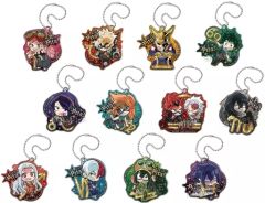 【中古】雑貨 全12種セット 「ぴた!でふぉめ 僕のヒーローアカデミア 12星座 アクリルキーホルダー」