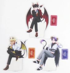 【中古】アクリルスタンド・アクリルパネル 全3種セット アクリルスタンド 「くじメイト 合コンに行ったら女がいなかった話 悪魔ver.」 B賞