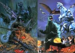 【中古】下敷き キービジュアル B5下敷き 「ゴジラvsメカゴジラ」