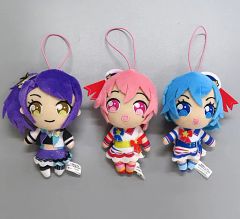 【中古】ぬいぐるみマスコット・ぬいぐるみバッジ 全3種セット ぬいぐるみマスコット2 「プリパラ 5周年」 モーリーファンタジー・PALO限定