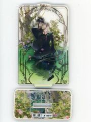 【中古】アクリルスタンド・アクリルパネル [単品] 原百合子イラスト アクリルスタンド 「コミックス 繭、纏う 4 アニメイト限定セット」 同梱特典
