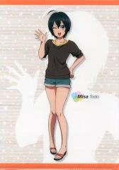 【中古】クリアファイル 4.藤堂美沙 「SHIROBAKO クリアファイルくじ2」