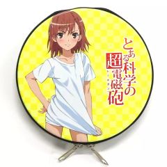 【中古】小物入れ・マルチケース・缶ケース 御坂美琴(Tシャツ) CD缶ケース 「とある科学の超電磁砲」