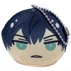【中古】ぬいぐるみマスコット・ぬいぐるみバッジ 上ノ山立夏 「ギヴン おまんじゅうにぎにぎマスコット」