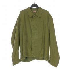 ヴィンテージ VINTAGE EURO ユーロミリタリー ワークジャケット カバーオール ブルゾン 長袖 カーキ 緑