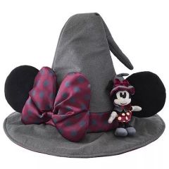 【中古】帽子(キャラクター) ミニー(バンパイアモチーフ/魔女) ファンキャップ 「ディズニー・ハロウィーン2014」 東京ディズニーリゾート限定