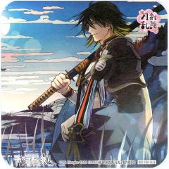 【中古】コースター(キャラクター) 長曽祢虎徹 和紙風コースター(第2弾BOX B) 「続 刀剣乱舞-花丸-×カラオケの鉄人」 花丸◎パックプラン特典