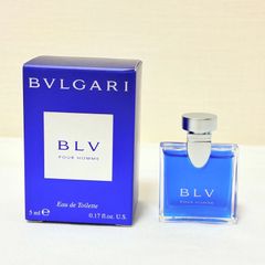 新品　BVLGARI BLV pour homme eau de toilette ブルガリ　ブルー　プールオム　オードトワレ　香水　5ml
