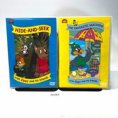 DWE ワールドファミリー Zippy DVD 2枚セット HIDE-AND-SEEK & THE FANTASTIC MACHINE