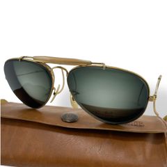 RAY-BAN レイバン ボシュロム社製 アウトドアーズマン ティア アビエーター ナワテ B&L USA製 ケース付 ヴィンテージ 1N16950