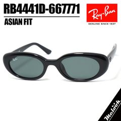 Ray-Ban レイバン サングラス メガネ フレーム RB4441D-667771-53 53サイズ アジアンフィット バイオベースド ブラック ダークグリーン