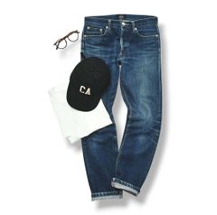 【赤耳】 定番 アーペーセー APC PETIT STANDARD ストレート セルビッジ デニム ジーンズ パンツ 27 インディゴ アメカジ フレンチ カジュアルレディース