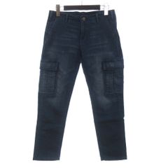 セオリー Theory AG デニム カーゴパンツ ジーンズ クロップド テーパード 27 青 ブルー