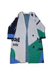 ベネトン ノンボタン ロング カーディガン / レディース カーディガン
