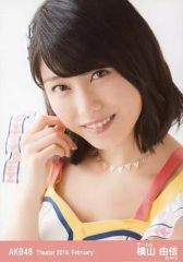 【中古】生写真(AKB48・SKE48) 横山由依/バストアップ/AKB48 劇場トレーディング生写真セット2016. February