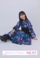 【中古】生写真(坂道シリーズ) 遠藤理子/座り/櫻坂46ランダム生写真【「7th Single BACKS LIVE!!」オープニング衣装】