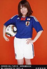 【中古】生写真(AKB48・SKE48) 蘭-ORANGE19/067-A ： 内田眞由美/AKB48W杯応援BOOK