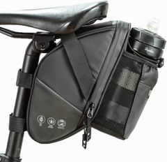 ☆新品☆Bel cuore[ベルクオーレ] サドルバッグ 水筒装着 1.5L大容量 自転車バッグ ロードバイクバッグ 水筒サドルバッグ 全防水 小物収納 反射材付き ストラップ式 簡単装着 テールライト bel-14 6f633bc4