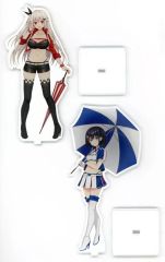 【中古】アクリルスタンド・アクリルパネル 【オリジナル】アクリルスタンドセット RQコスver. エトナ＆リヴィ(小森くづゆ) /Grove Grow